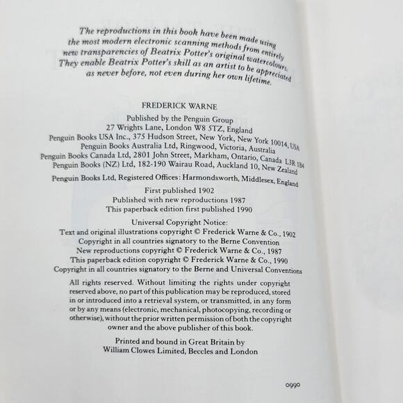 Vintage 1990 Kaybee Toys The Tale of Peter Rabbit Paperback Book, Beatrix Potter - Picture 10 of 12